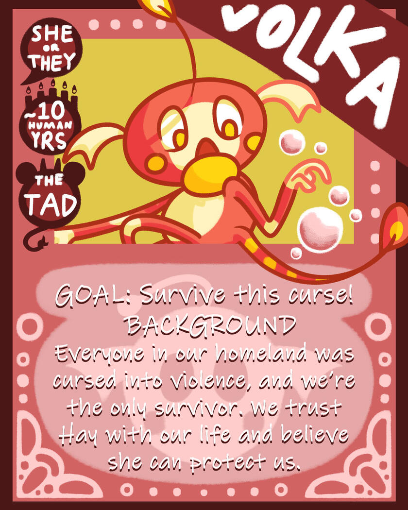 Volka, the stalwart survivor!